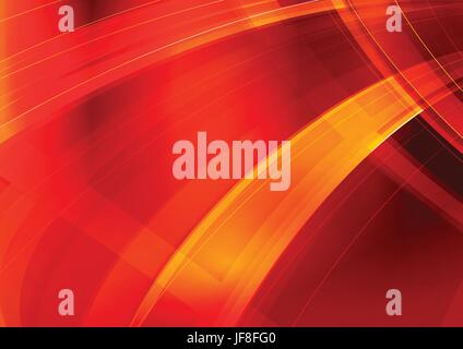 arc, waves, lines, curves, gradient, red, orange, arc, waves, lines, curves, Stock Vector