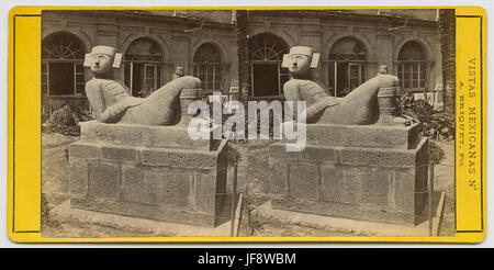 Estatua de Chac Mool Stock Photo