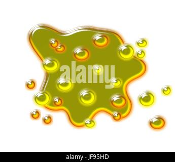 art, wet, spot, spots, oil, water, blob, blue, liquid, art, isolated, colour, Stock Vector