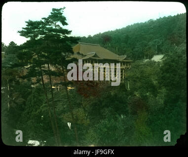 Large building (temple) in wooded setting 19950246585 o Stock Photo