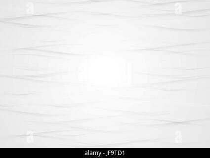 Abstract wavy light grey texture background Stock Photo