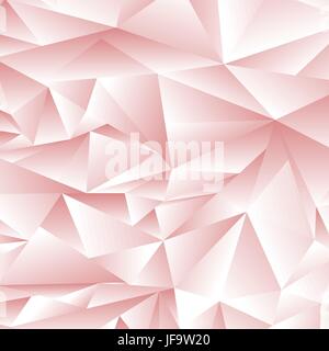 Abstract Pink Polygonal Background. Abstract Pink Polygonal Pattern Stock Vector