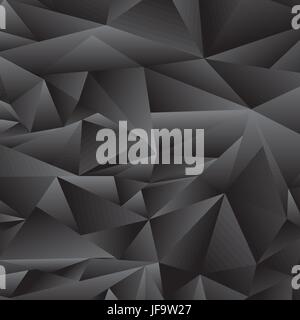 Abstract Grey Polygonal Background. Abstract Grey Polygonal Pattern Stock Vector