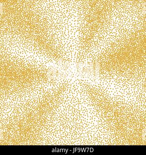 Golden dot abstract background. Stock Vector