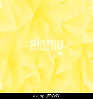Abstract Yellow Polygonal Background. Abstract Yellow Polygonal Pattern Stock Vector
