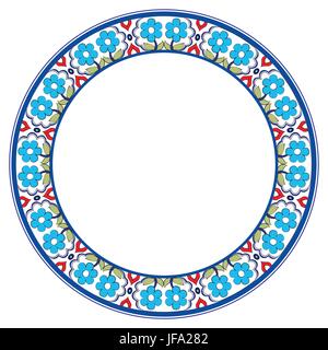 Antique Ottoman borders and frames series two Stock Vector