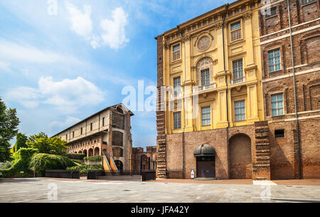 The Rivoli Castle near Turin, Italy Stock Photo