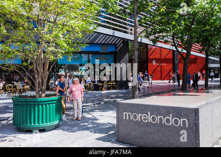 More London is a development on the south bank of the River Thames, London, England, U.K. Stock Photo