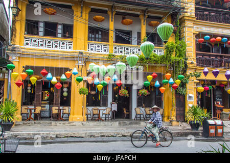 Traditional lanterns in Hoi An, Vietnam Stock Photo