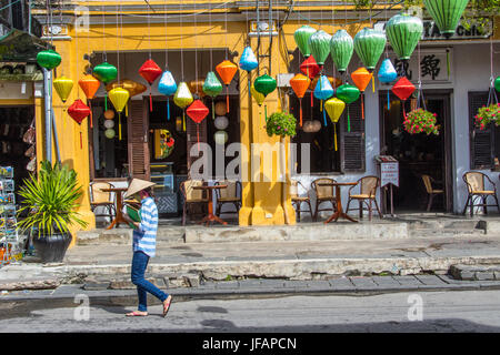 Traditional lanterns in Hoi An, Vietnam Stock Photo