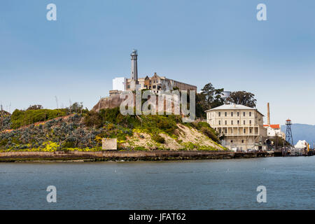 Alcatraz penitentiary, San Francisco, California, USA Stock Photo