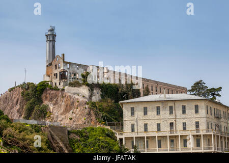 Alcatraz penitentiary, San Francisco, California, USA Stock Photo