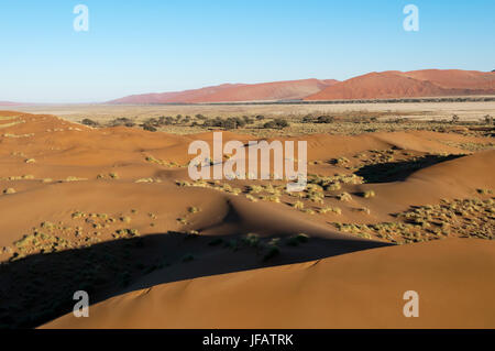 Aerial view, Namib Naukluft Park, Namib Desert, Namibia. Stock Photo