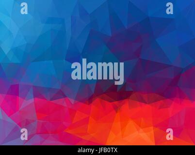 Dark red blue pattern Stock Vector