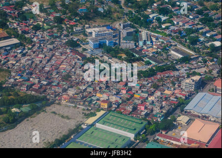 Aerials of Manila, Philippines Stock Photo