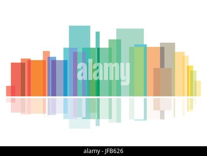 modern cityscape Stock Vector
