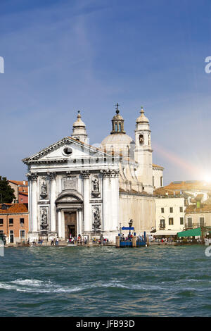 Church Santa Maria del Rosario in Italy Stock Photo