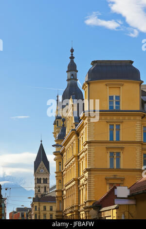 Old town in Innsbruck Austria Stock Photo