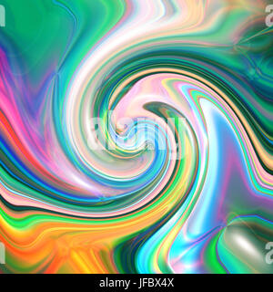 Abstract coloring background of the flare glow radial  gradient with visual lighting  and pinch effects Stock Photo