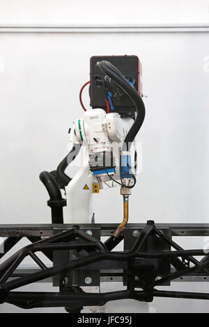 Automated Welding Robot Stock Photo