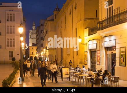 Old Town street, Valencia, Spain Stock Photo