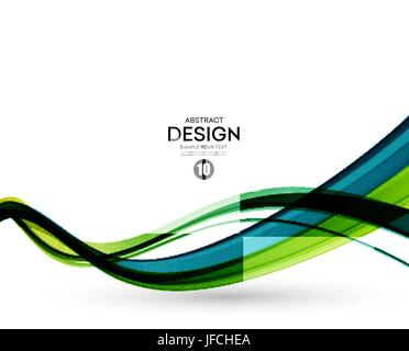 Colorful vector lines. Abstract background Stock Vector