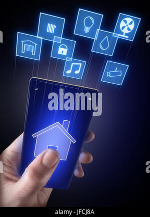 smart home Stock Photo