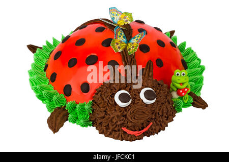 Cake in the form of a Ladybug Stock Photo