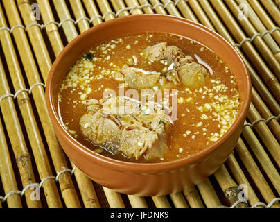 Fish mango curry Stock Photo