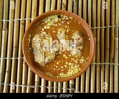 Fish mango curry Stock Photo