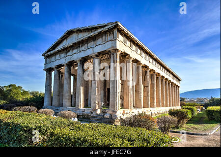 Temple of Hephaestus, Ancient Greek place of worship, built in the ...