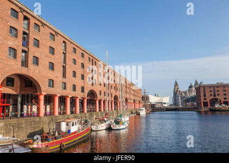 England, Merseyside, Liverpool, Albert Dock Stock Photo