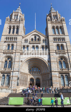 England, London, Kensington, Natural History Museum Stock Photo