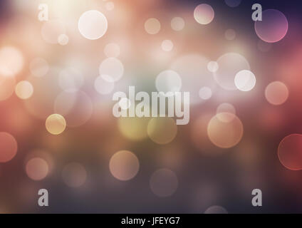 Abstract colorful defocused background - Bokeh blur effect Stock Photo
