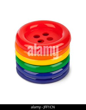 Multicolored buttons Stock Photo