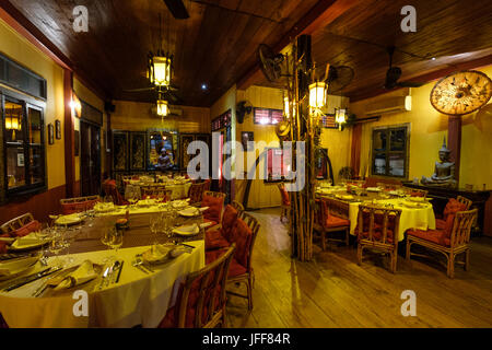 Madame Butterfly restaurant in Siem Reap, Cambodia, Asia Stock Photo