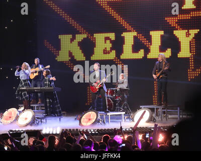 Kelly Familiy Stock Photo