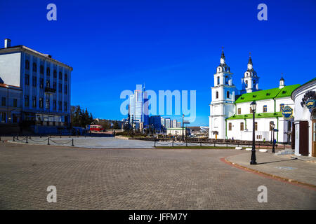 Minsk, Belarus, Holy Spirit Cathedral Stock Photo