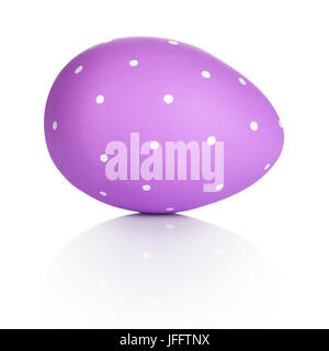 Easter Egg Isolated On White Stock Photo