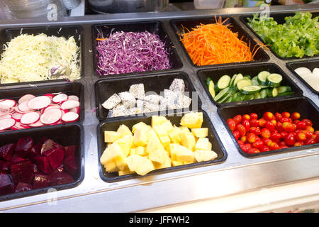 salad bar Stock Photo