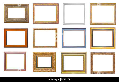 Set of frames Stock Photo