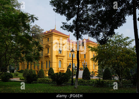 Presidential Palace in Hanoi, Vietnam, Asia Stock Photo