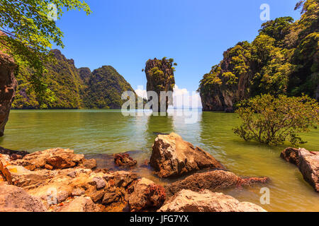 The island in the Andaman Sea Stock Photo