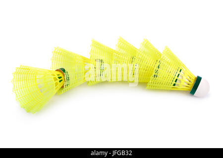 Badminton shuttlecocks Stock Photo