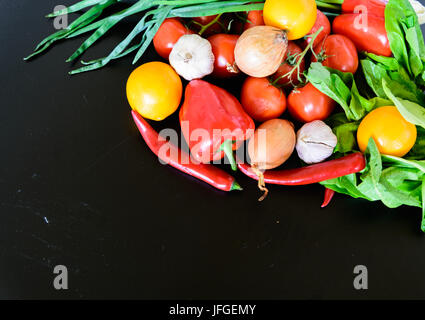 Fresh vegetables on the table Stock Photo