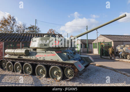 England, Yorkshire, Malton, Eden Camp Military Museum Stock Photo