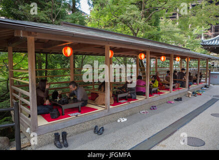 Japan, Kyoto City, Kyomizu Dera Temple, Traditional Shop Stock Photo