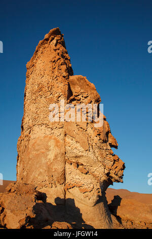 Chile, Monjes de Pakana, rock formation Stock Photo