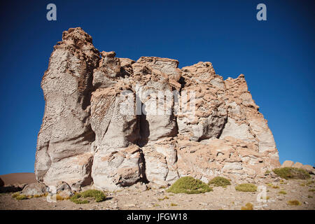 Chile, Monjes de Pakana, rock formation Stock Photo