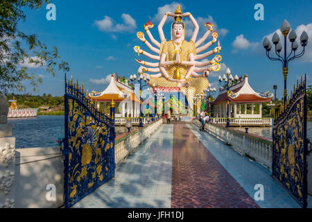 God Lao Suwannaram temple in Ban Bo Phut, Ko Samui island, Thailand, Asia Stock Photo